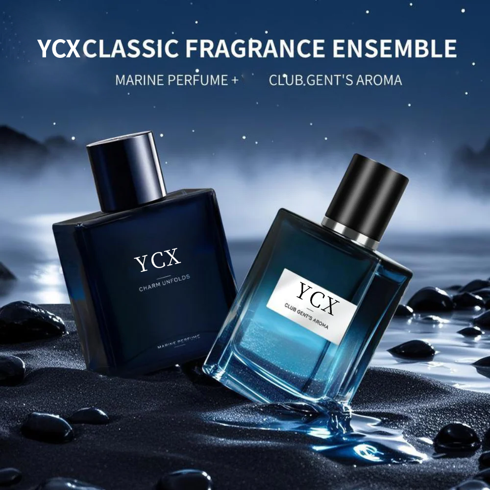 Gentlemen’s Fragrance Set with Marine Perfume & Club Gent’s Aroma