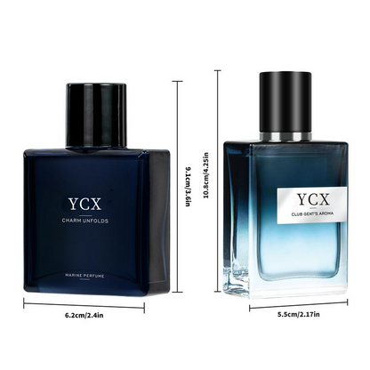 Gentlemen’s Fragrance Set with Marine Perfume & Club Gent’s Aroma