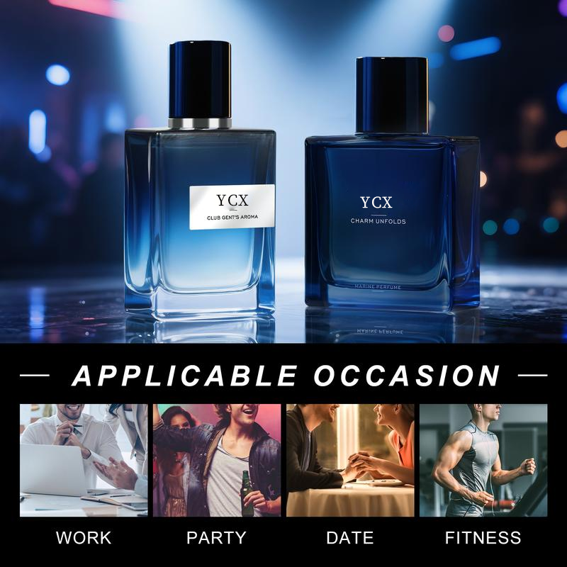 Gentlemen’s Fragrance Set with Marine Perfume & Club Gent’s Aroma