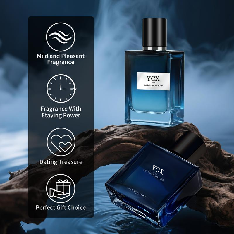 Gentlemen’s Fragrance Set with Marine Perfume & Club Gent’s Aroma